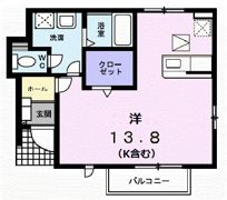 ヴィオラの間取り画像