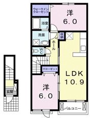 ラフィーネの間取り画像