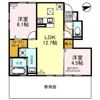 フィオレンテ大和の間取り画像
