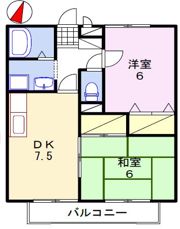 クレストみずほの間取り画像