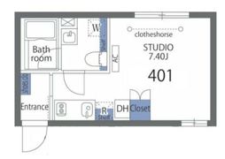 アヴァンタージュ恵比寿の間取り画像