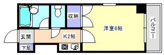 ウエストウッドⅡの間取り画像