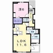 カーサ・ソレイユBの間取り画像