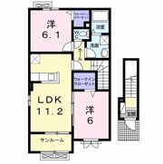 アフル シェードの間取り画像