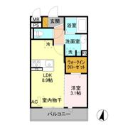 フォンテーヌの間取り画像