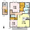 Stone Hills(ｽﾄｰﾝﾋﾙｽﾞ) Hの間取り画像