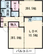 セジュール・モアの間取り画像