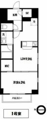 グランツアベニュー立川錦町の間取り画像