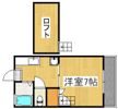 キャプテンハイツⅡ A棟の間取り画像