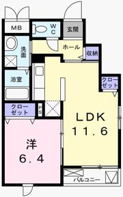 グランアウローラⅧの間取り画像