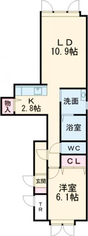 メゾン・ド・ルシャⅡの間取り画像