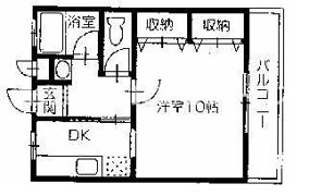 福山ビルの間取り画像