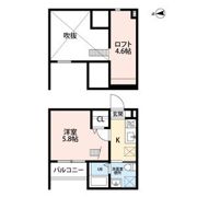 Aube 鈍池町(オーブニブイケチョウ)の間取り画像