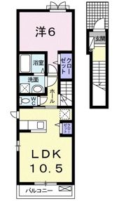 アクア・クレメント六番館の間取り画像