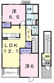 フォーリスト クスジⅠの間取り画像