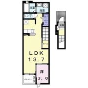 メゾンノーブルⅠの間取り画像