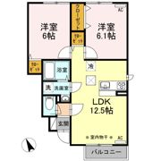 グランコート Bの間取り画像