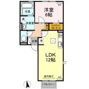 メゾン柊 Aの間取り画像