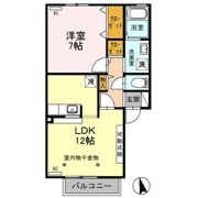 プレアデス･コート Dの間取り画像