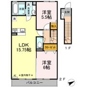 グランメール Ⅱ番館の間取り画像