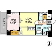 RESIDENCE丸の内七間町の間取り画像