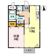 ハイツ吉田の間取り画像