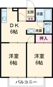 セゾンクレベールCの間取り画像