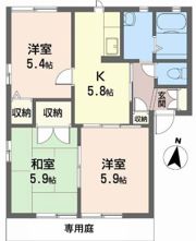 ディアス平松の間取り画像