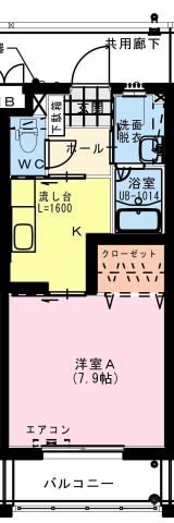サテリット・Kの間取り画像