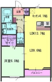 パルテBの間取り画像