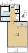 煉瓦館イーストフェイスの間取り画像
