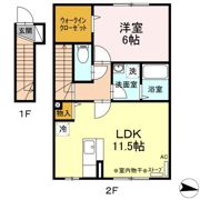 グランモア中央 Bの間取り画像