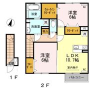 Dーroom 8Jの間取り画像