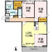 クレール メゾンの間取り画像