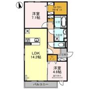 SunnyPark喜連北の間取り画像