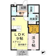 グラミール中之島の間取り画像