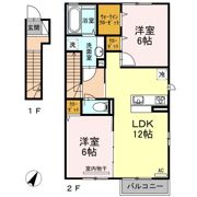 アドラブールG・H棟 H棟の間取り画像