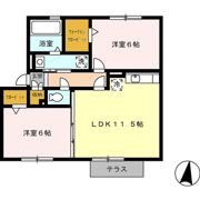 リヴェールコートの間取り画像