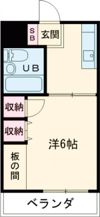 御所ハイツの間取り画像