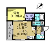 AJ馬橋Ⅴの間取り画像