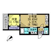 AJ馬橋Ⅴの間取り画像