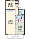 セジュール高貴の間取り画像