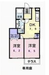 メゾンT．T． A棟の間取り画像