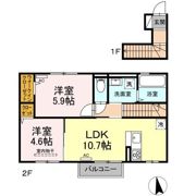 PRUNEの間取り画像