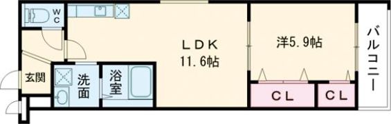 グランエクセルⅢ番館の間取り画像