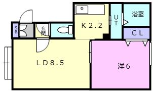 メゾンドソレイユの間取り画像