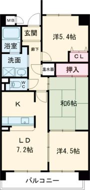 ミリアドリーブス群山の間取り画像
