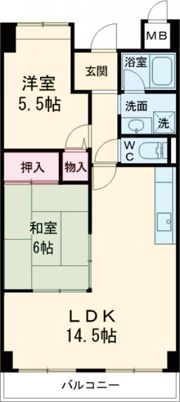 ピノ シャトレの間取り画像