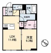 ラプレスタージュの間取り画像