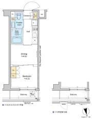 RESIDENCE KOENJIの間取り画像